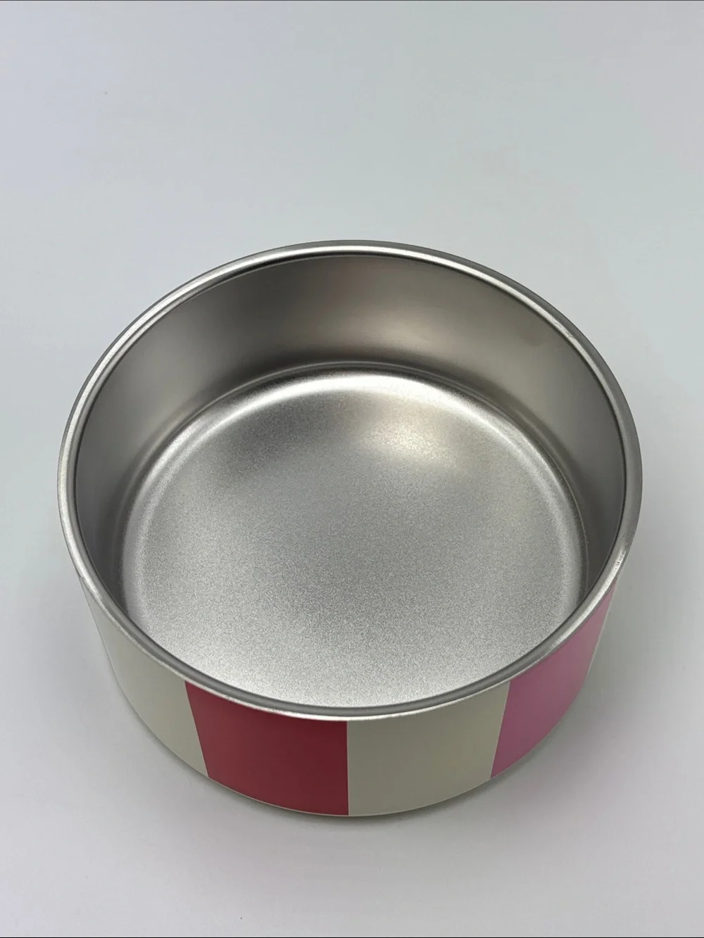 Kate Spade Adventure Stripe 32oz Stainless Steel Pet Bowl NEW‎